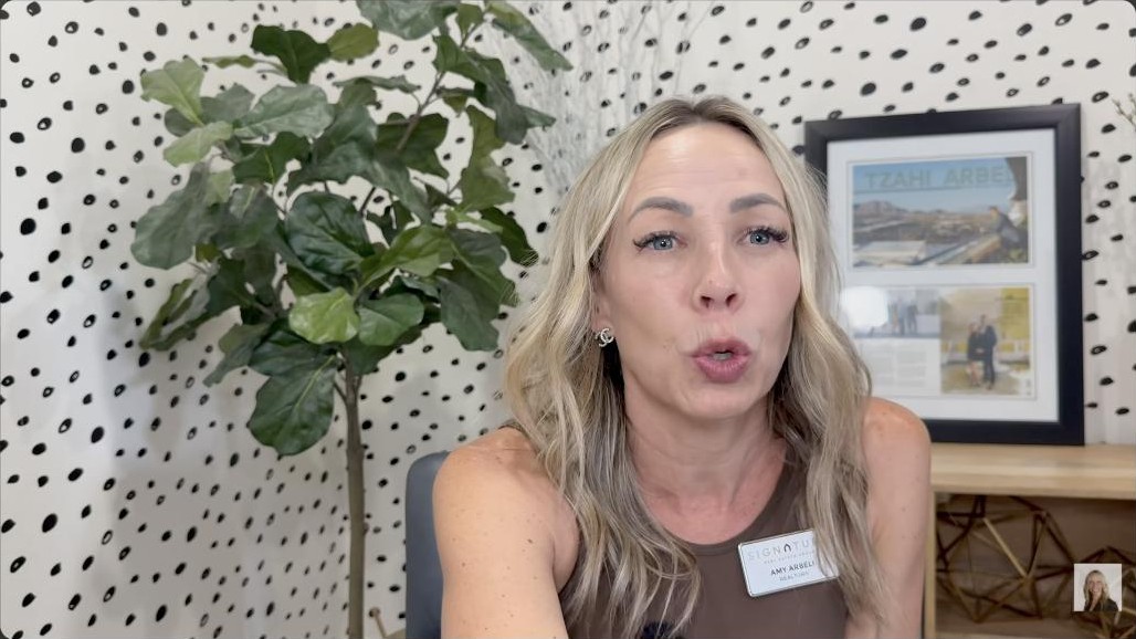 Amy Arbeli discussing the Summerlin housing market and days on market