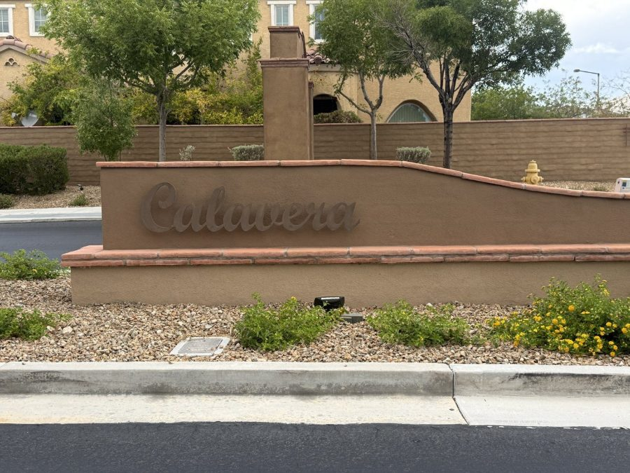 The Calavera entrance in The Paseos, Summerlin