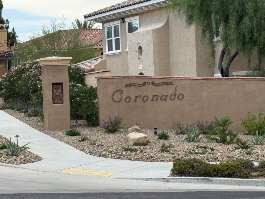 The Coronado entrance in The Paseos, Summerlin