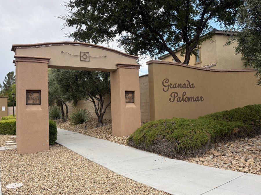 The Granada Palomar entrance in The Paseos, Summerlin
