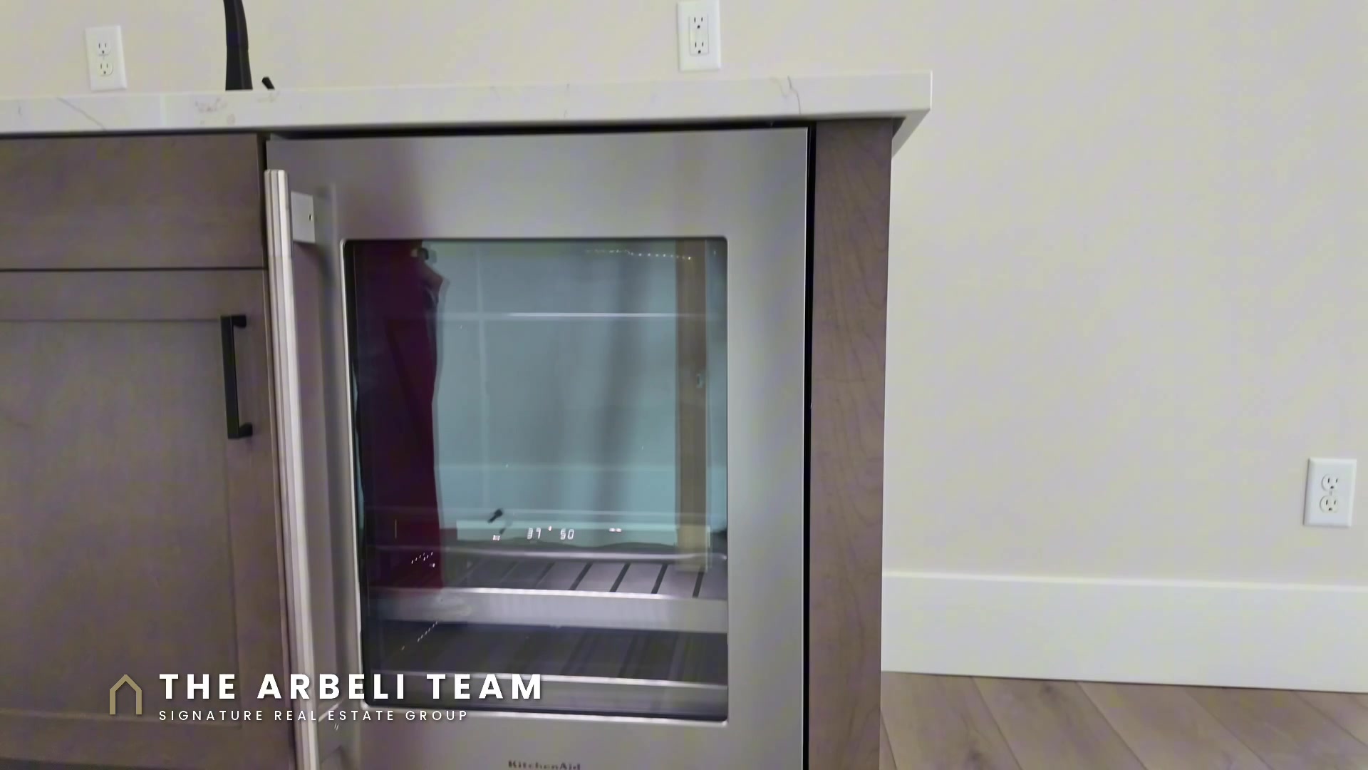 Private kitchenette inside the multigenerational casita of a Summerlin West home
