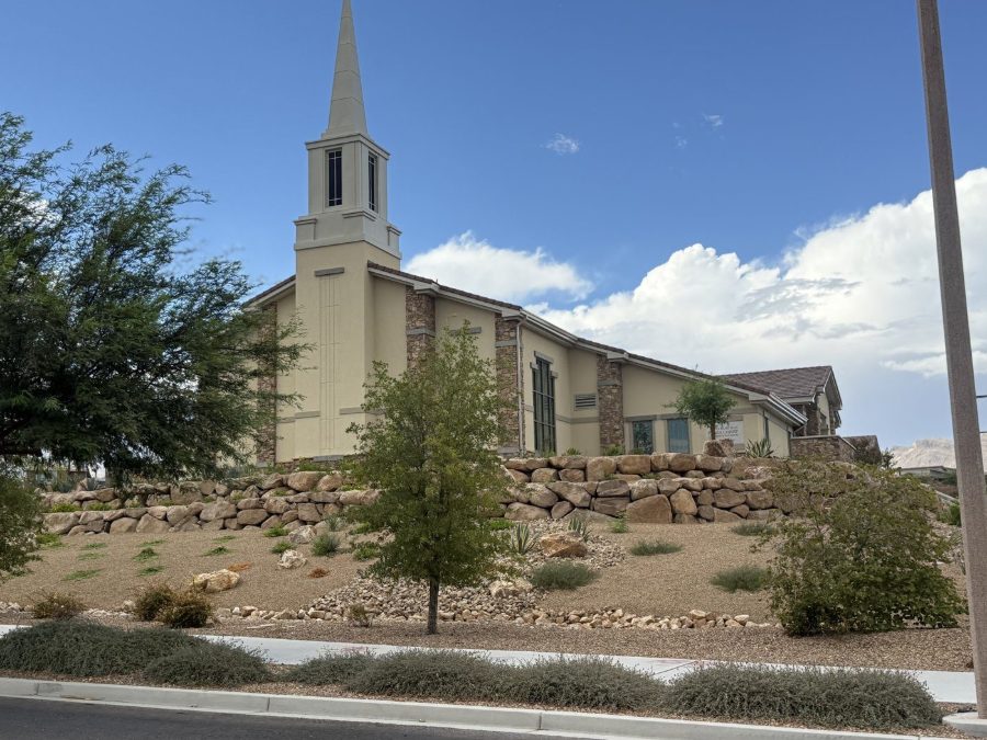The new LDS church south of Stonebridge Park in Summerlin