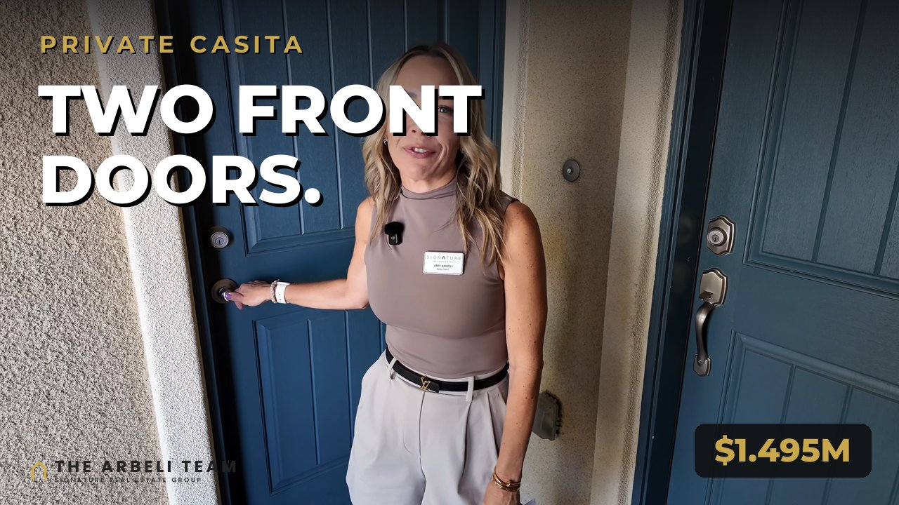 The Paseos Summerlin home tour: private casita and theater room, $1,495,000